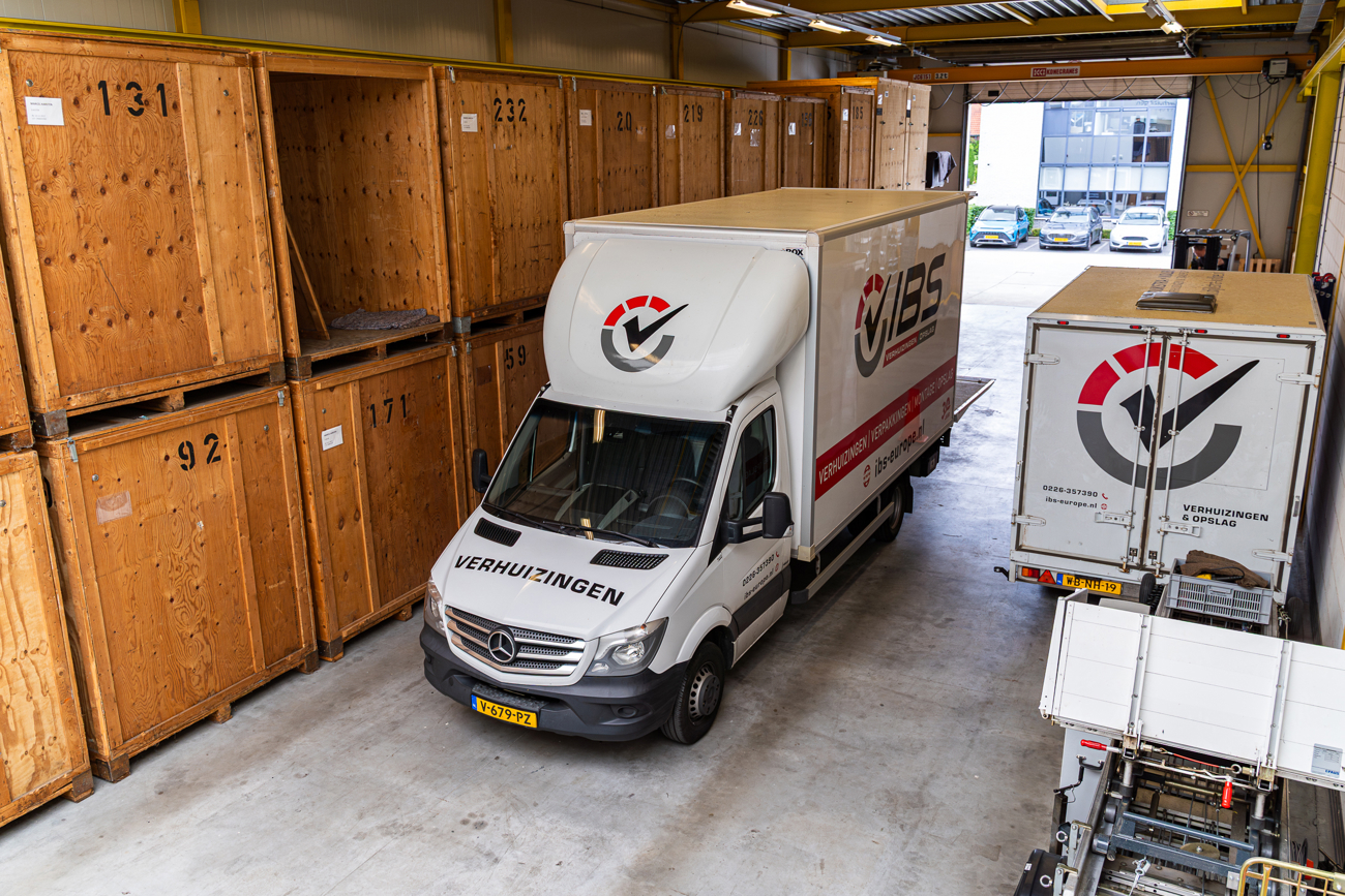 opslag met haal en brengservice