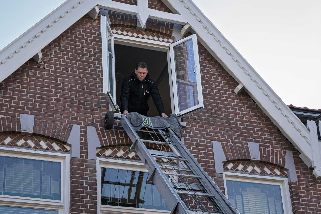 particuliere verhuizing met verhuislift