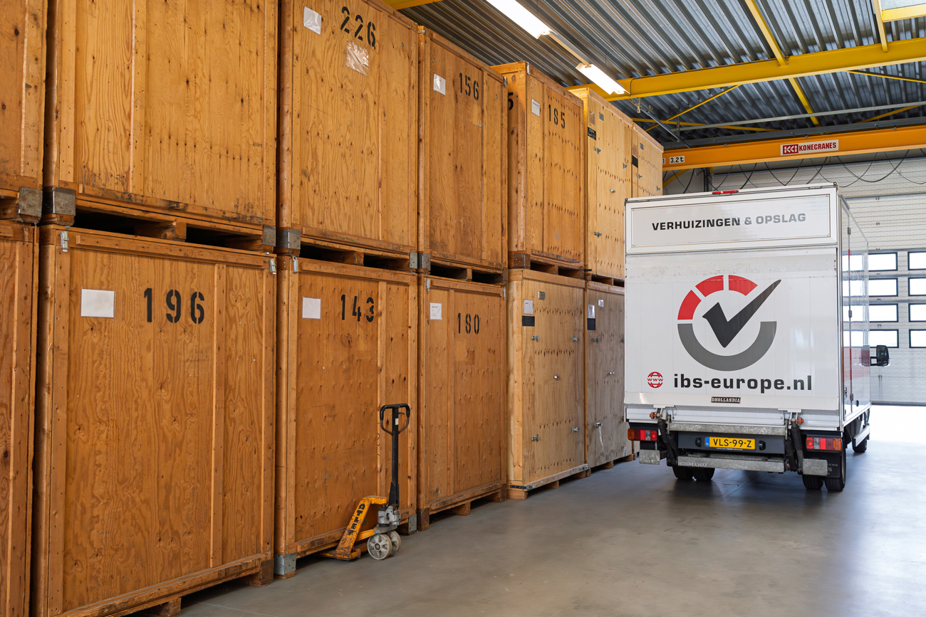 opslag met haal en brengservice