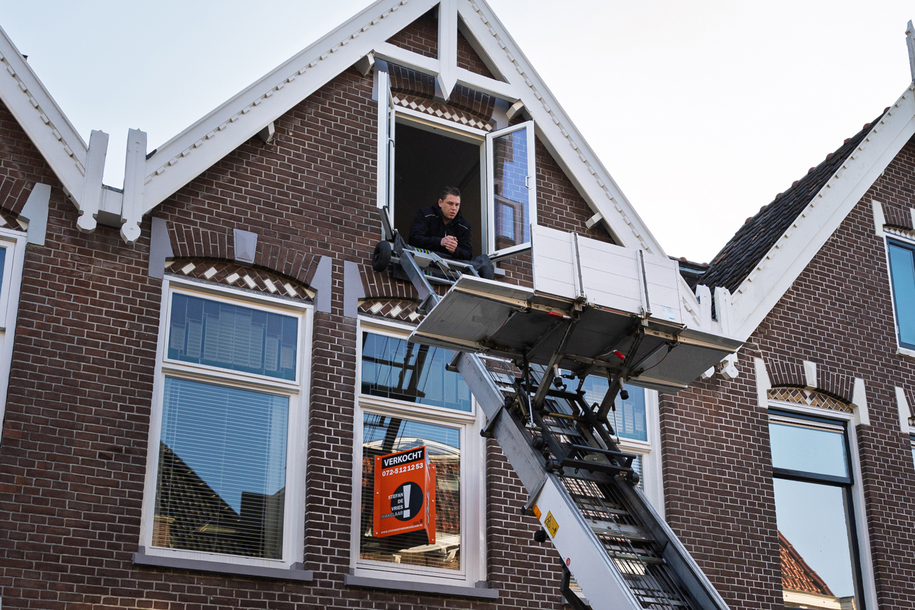 particuliere verhuizing met verhuislift