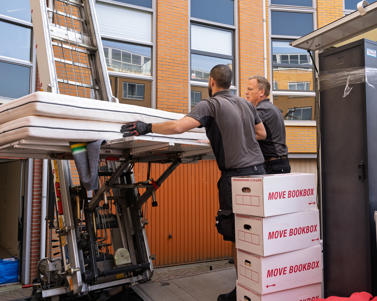 verhuizing met verhuislift